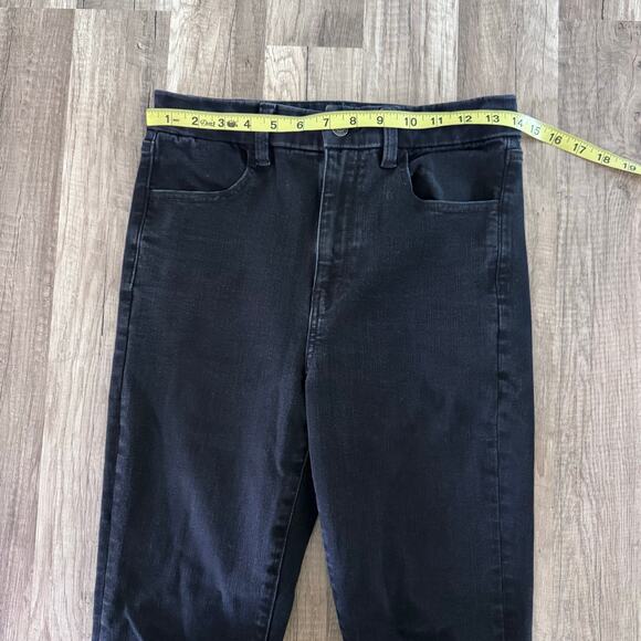 American Eagle Outfitters Women's CURVY Super High Rise Jegging Black Size 8 - Picture 7 of 9